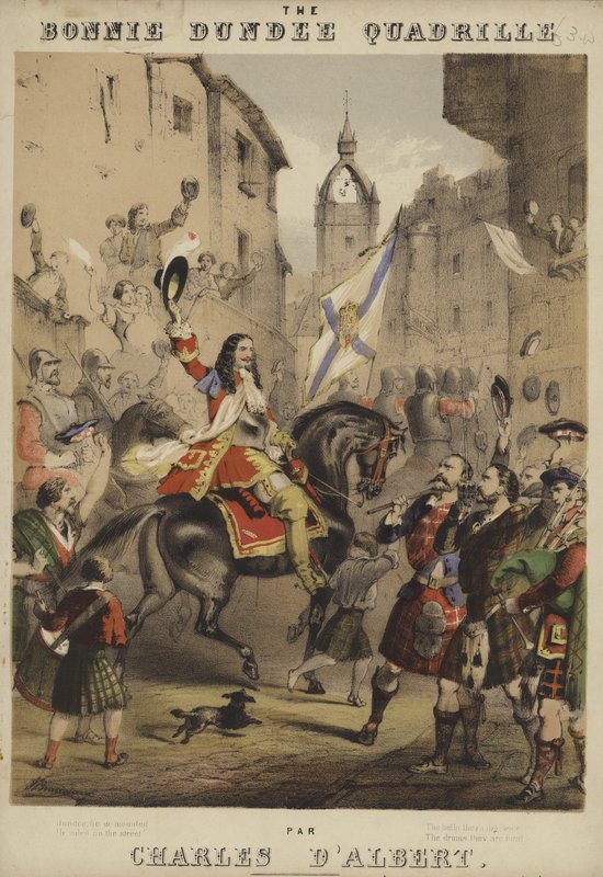 Cover av The Bonnie Dundee Quadrille av English School