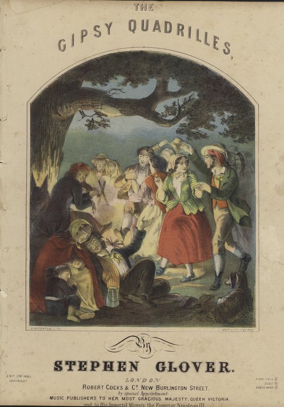 Cover av The Gipsy Quadrilles av English School