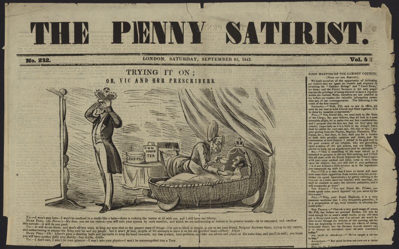 Cover av The Penny Satirist av English School