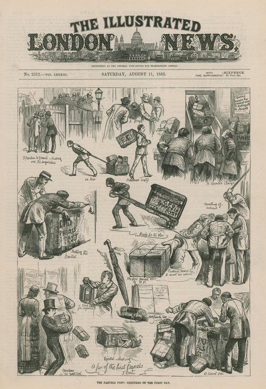 Forside til Illustrated London News av English School