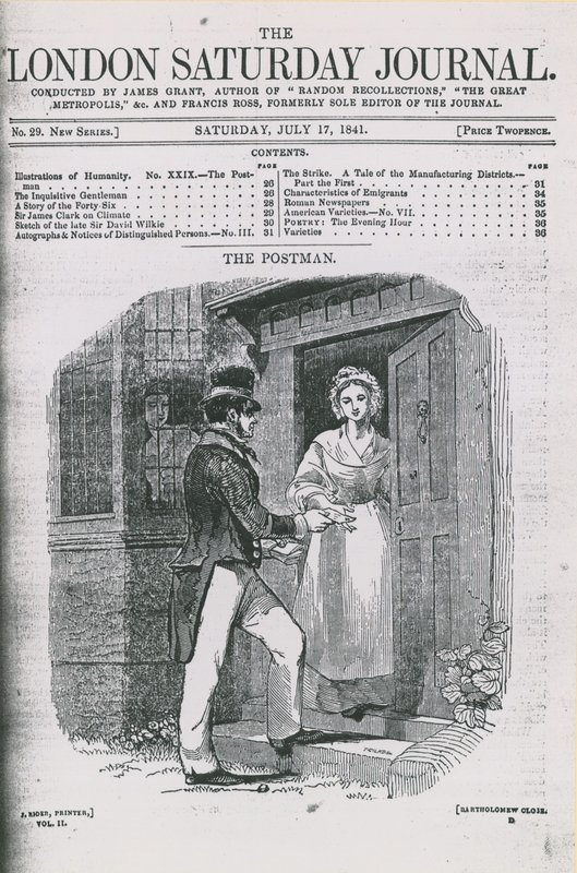 Forside av London Saturday Journal av English School