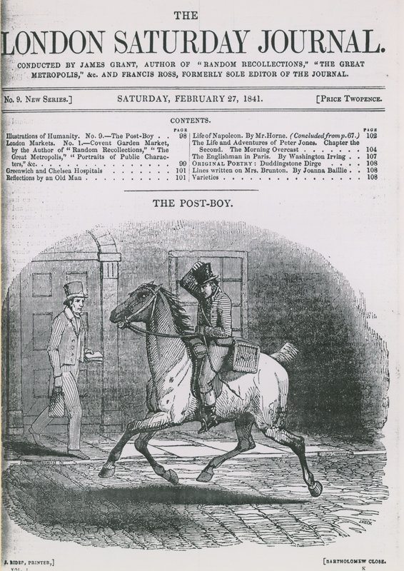 Forside av London Saturday Journal av English School