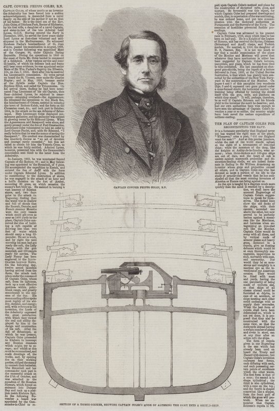Cowper Phipps Coles (gravering) av English School