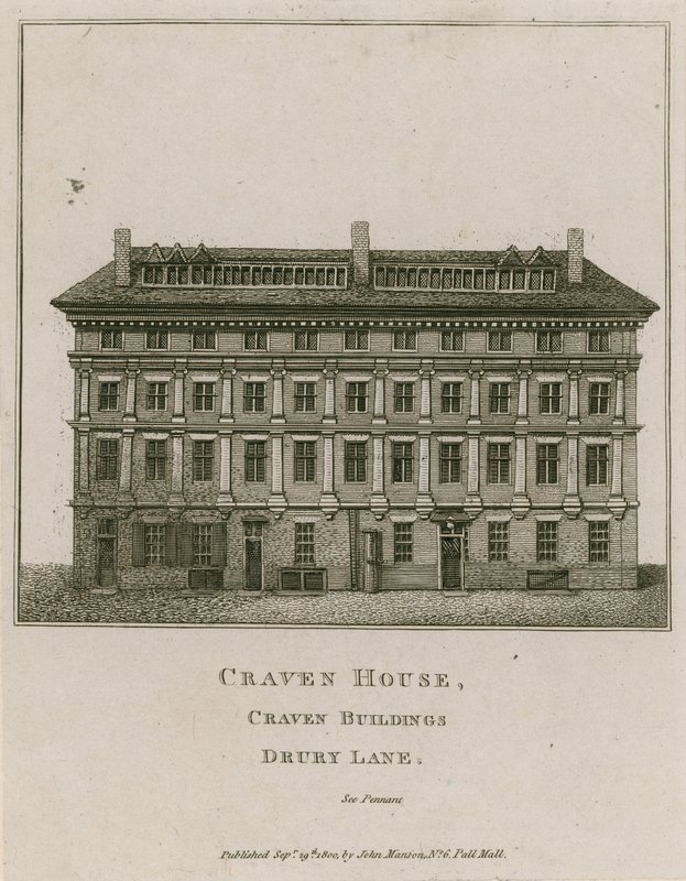 Craven House, Craven Buildings, Drury Lane, London av English School
