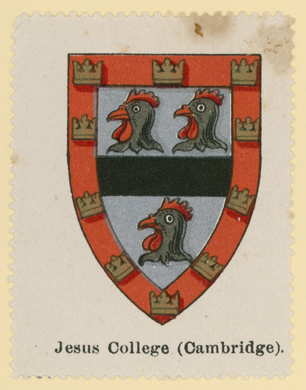Crest of Jesus College, Cambridge av English School