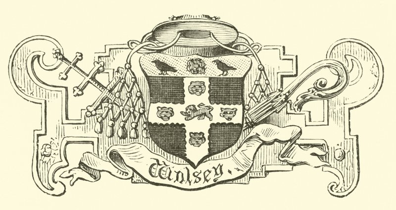 Crest of Wolsey av English School