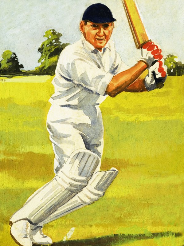 Cricketspiller av English School