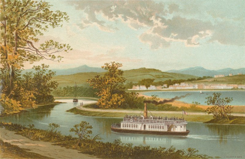 Crinan-kanalen ved Lochgilphead av English School