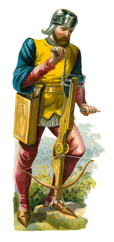 Armbrøstmann fra kong Edward IVs tid, 1461-1483 av English School