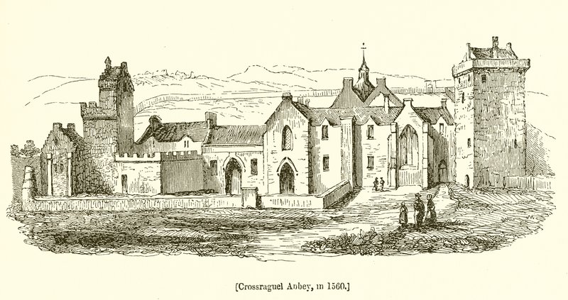 Crossraguel Abbey, i 1560 av English School