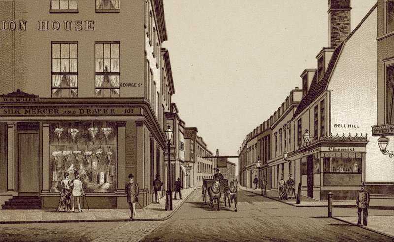 Croydon: High Street (litho) av English School