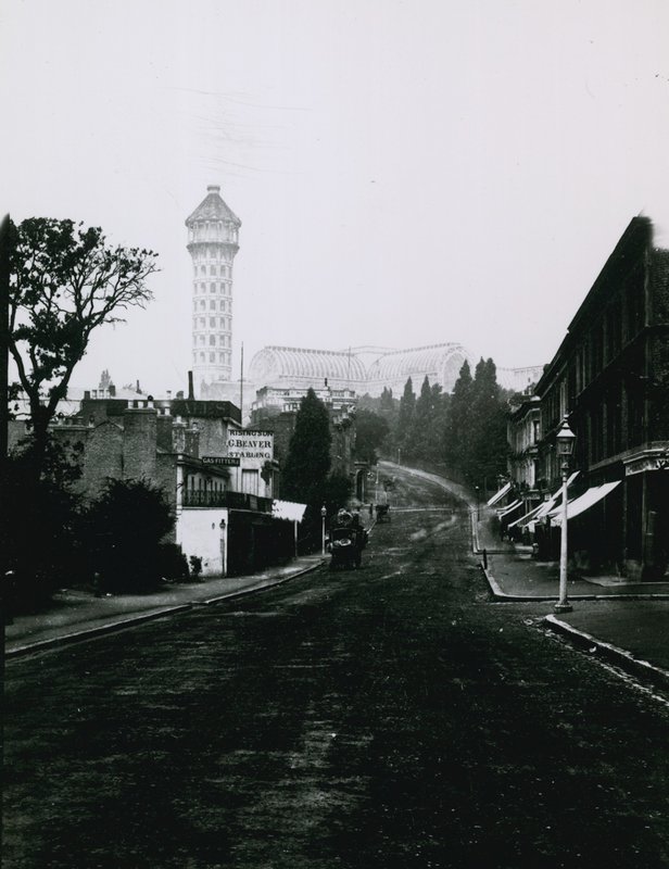 Crystal Palace, Sydenham, London; fotografi av English School
