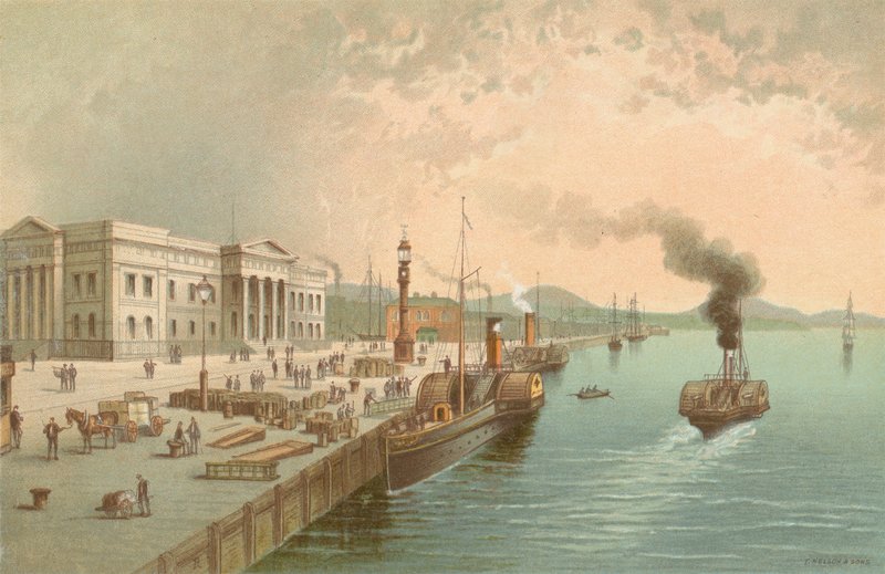Custom House Quay, Greenock av English School