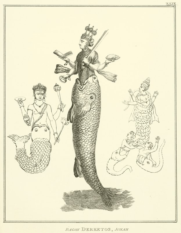 Dagon Derketos, Jonah (gravering) av English School