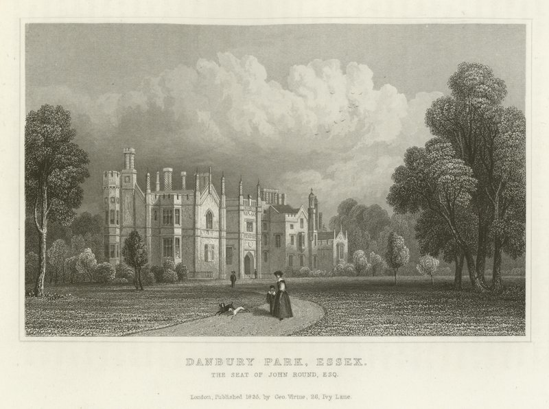 Danbury Park, Essex, setet til John Round, Esquire av English School