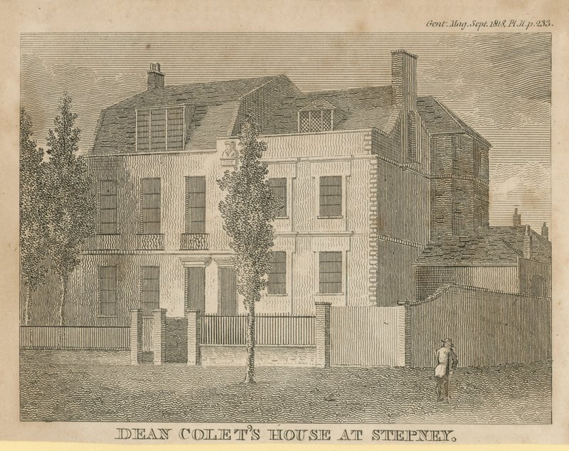 Dean Colets House på Stepney av English School