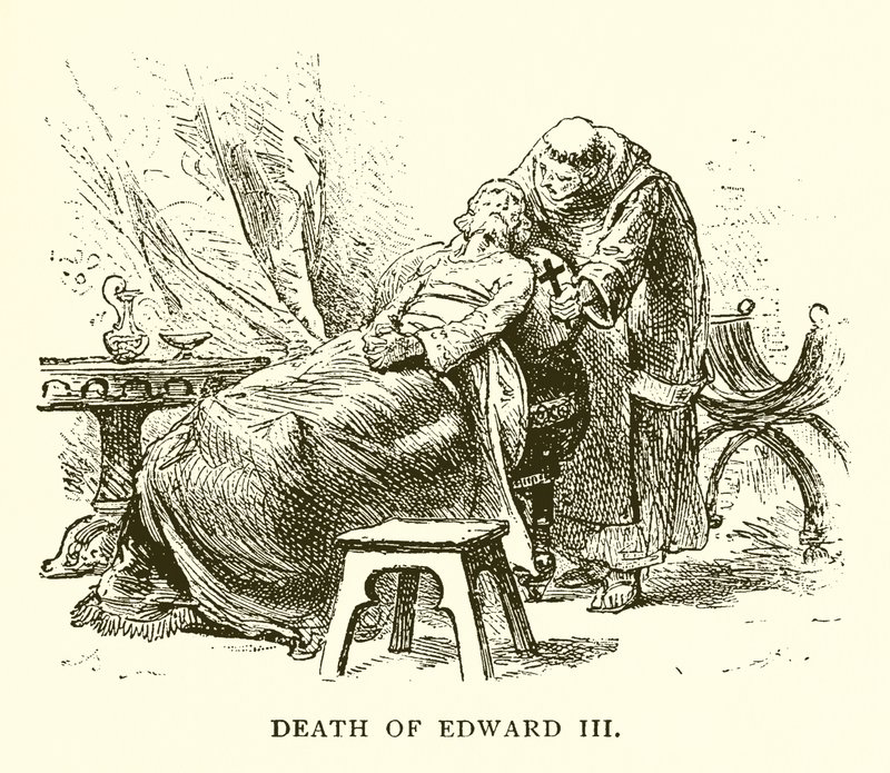 Edward IIIs død av English School