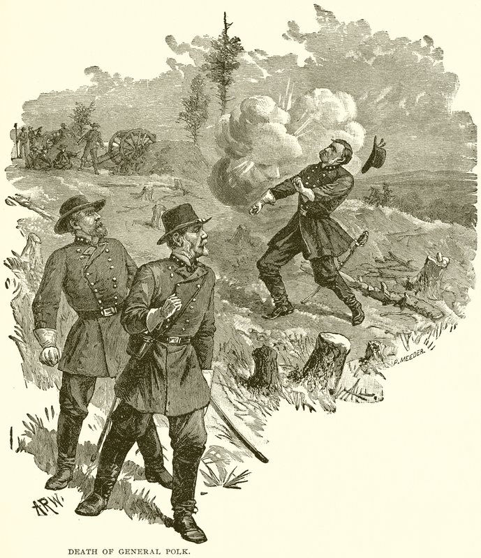 General Polks død av English School