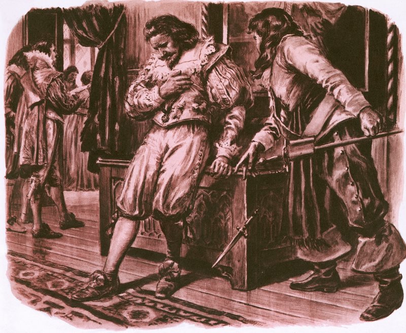 George Villiers, hertugen av Buckingham, døde av English School