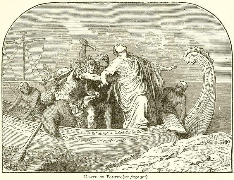 Pompeys død av English School