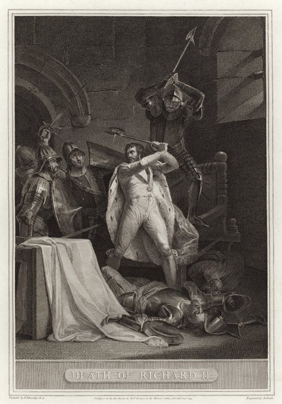 Richard IIs død av English School