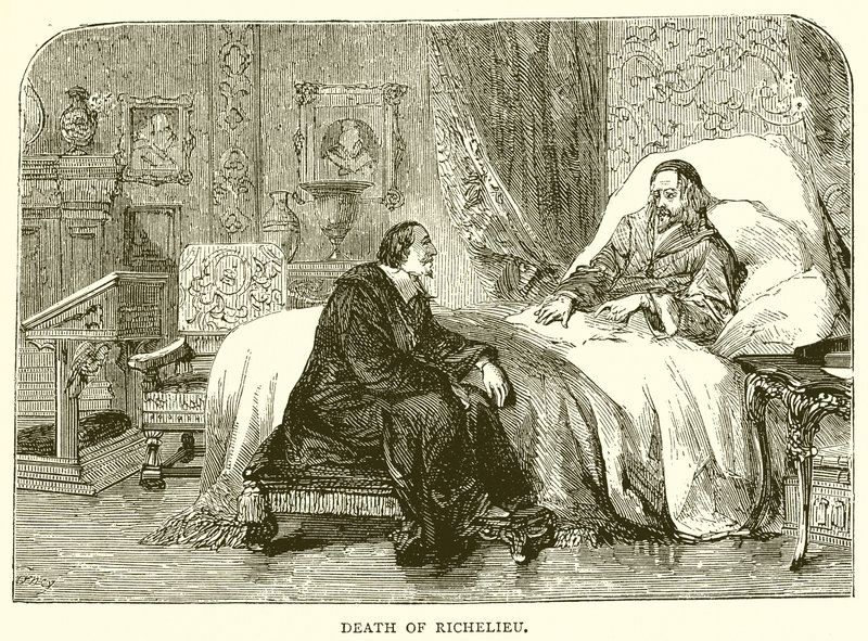 Richelieus død av English School