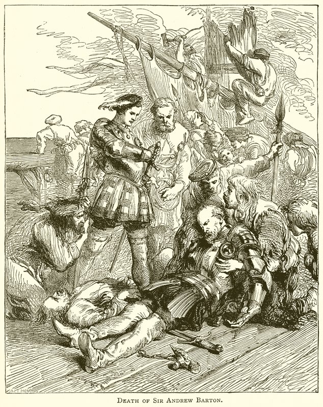 Sir Andrew Bartons død av English School