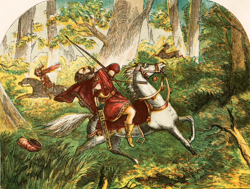 William Rufus død av English School