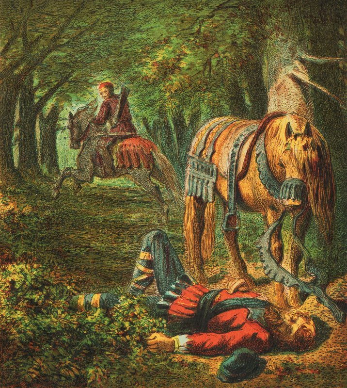 William den andres død av English School