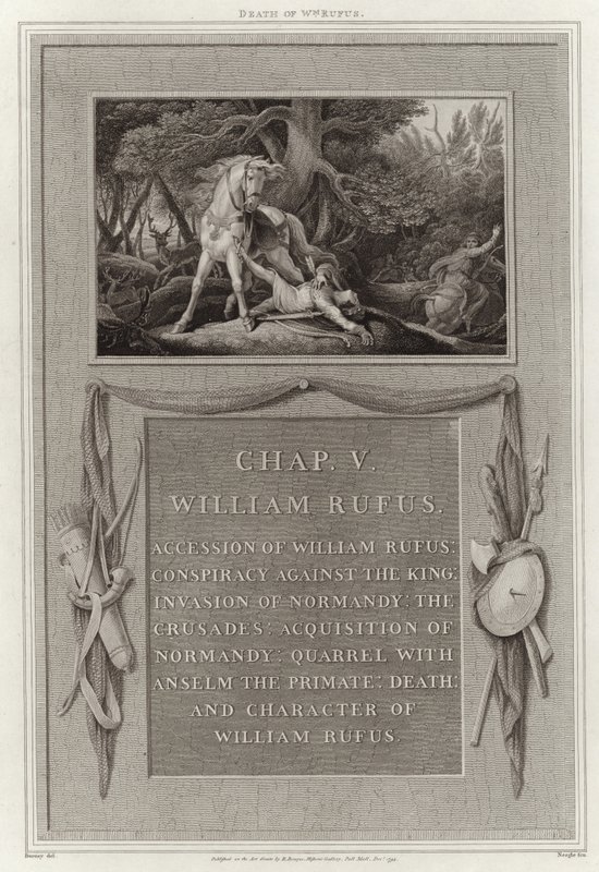 Wm Rufus død av English School