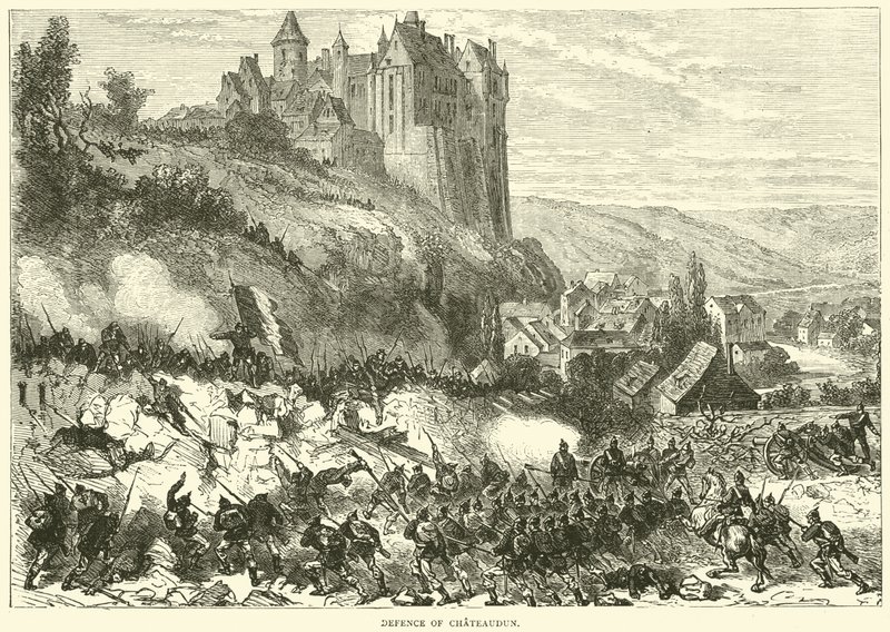 Forsvar av Chateaudun, oktober 1870 av English School