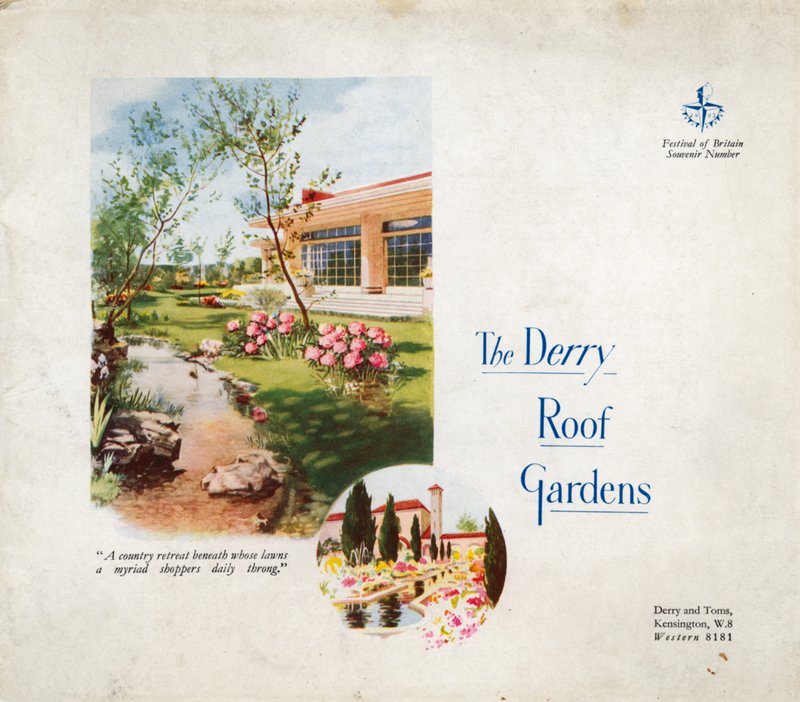 Derry og Toms Roof Garden av English School