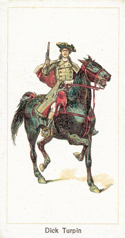Dick Turpin (chromolitho) av English School