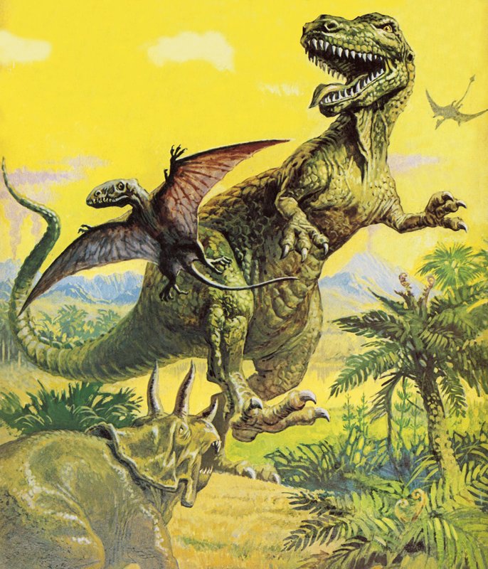 Dinosaurer av English School