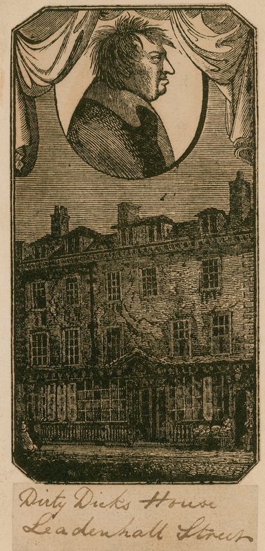 Dirty Dicks House, Leadenhall Street, London av English School