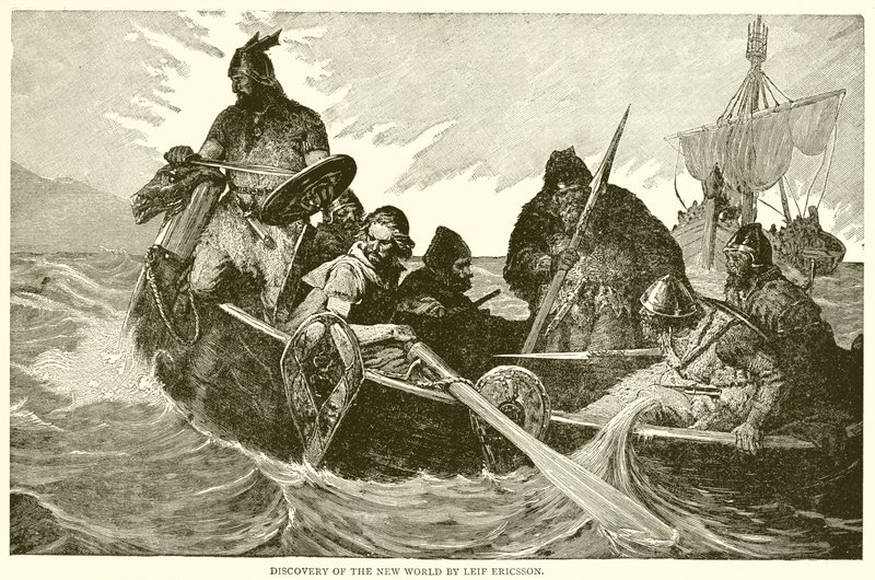 Discovery of the New World av Leif Ericsson av English School