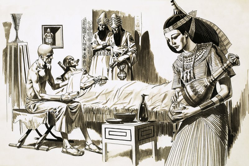 Leger fra det gamle Egypt av English School