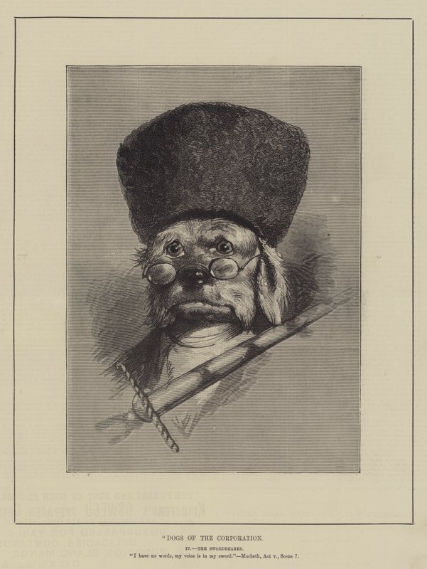 Dogs of the Corporation (gravering) av English School