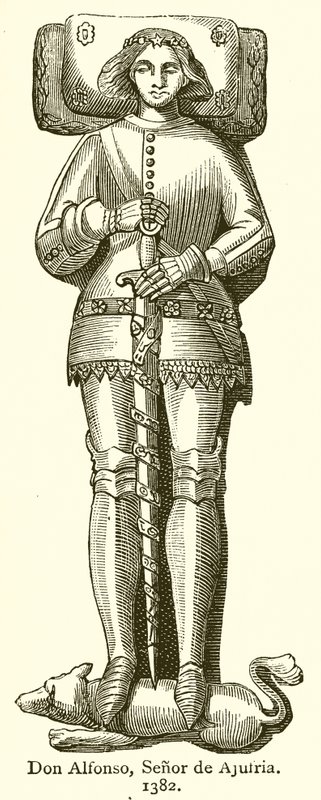 Don Alfonso, Lord of Ajufria. 1382 av English School