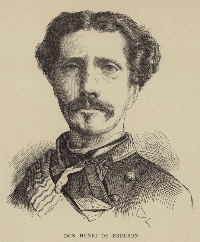Don Henri de Bourbon (gravering) av English School