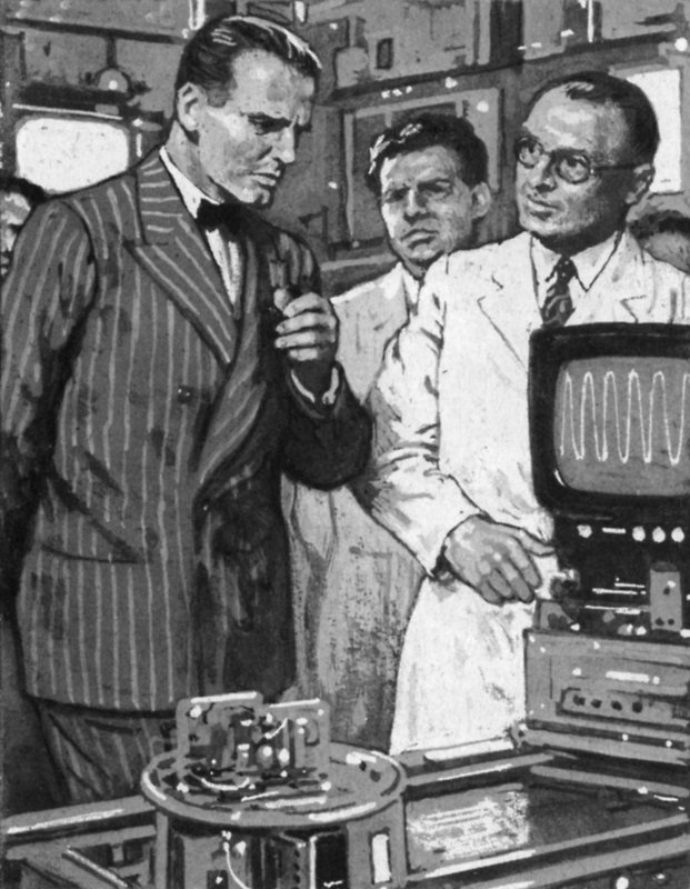 Donald Maclean, mens han var i Washington DC, hadde tilgang til lokalene til Atomic Energy Commission (litho) av English School