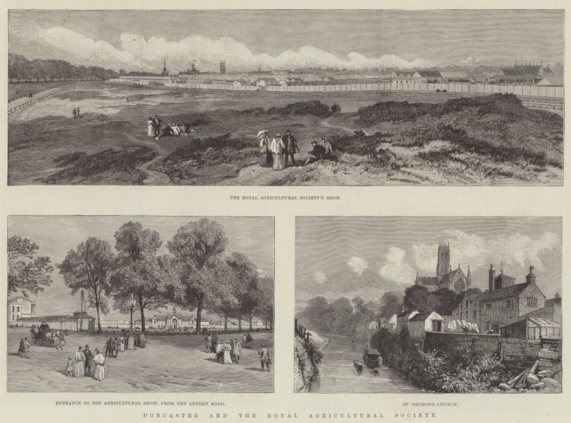 Doncaster og Royal Agricultural Society (gravering) av English School