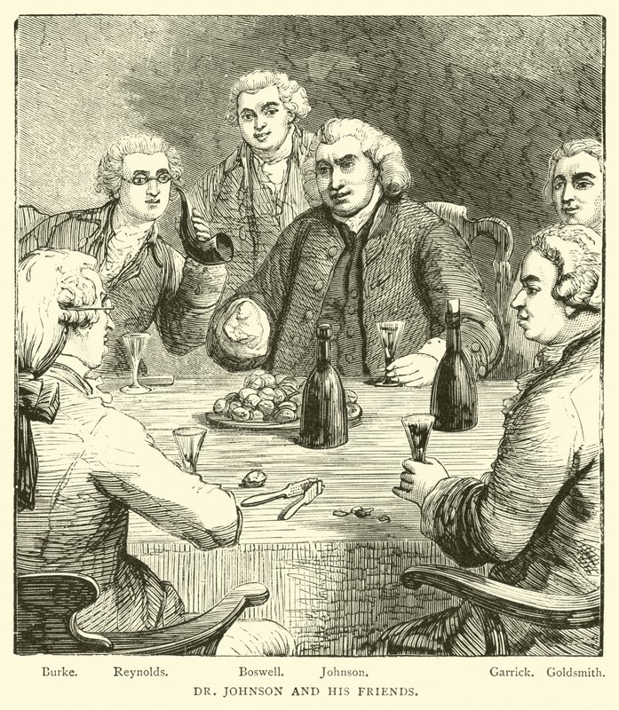 Dr Johnson og vennene hans av English School