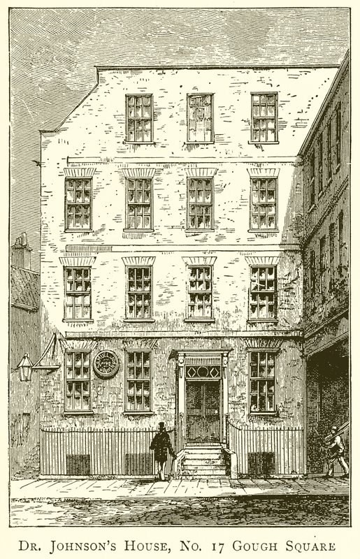 Dr. Johnsons hus, nei. 17 Gough Square av English School