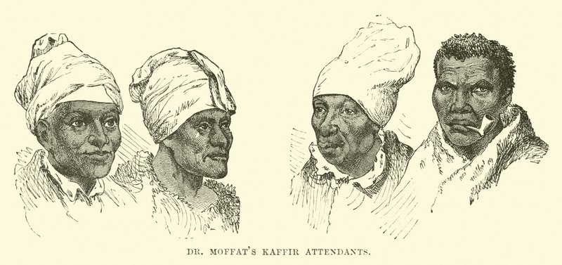 Dr. Moffats Kaffir-betjenter av English School