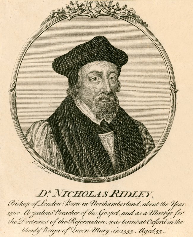 Dr Nicholas Ridley av English School