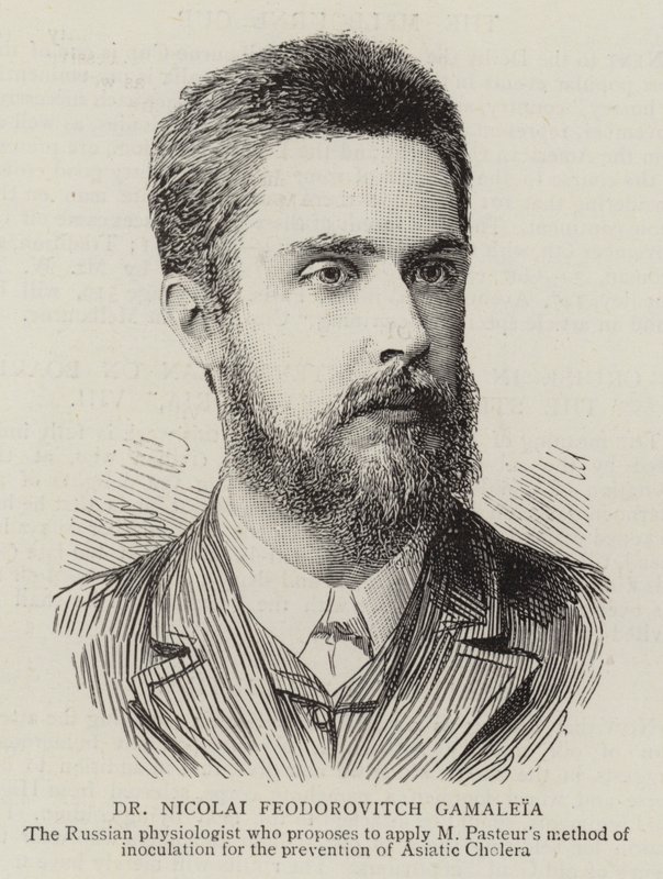 Dr Nicolai Feodorovitch Gamaleia (gravering) av English School
