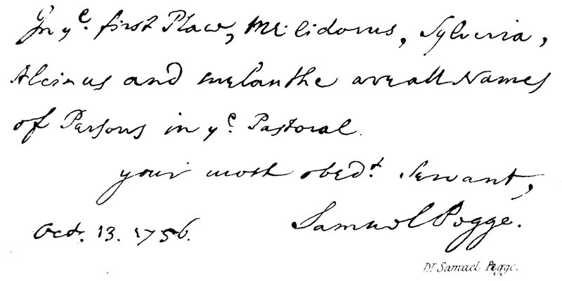 Dr. Samuel Pegge av English School