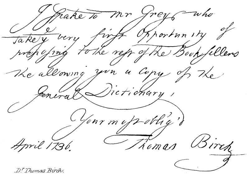 Dr Thomas Birch av English School