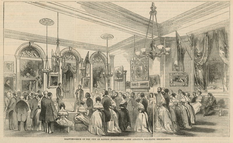Salongen til City of London Institution av English School